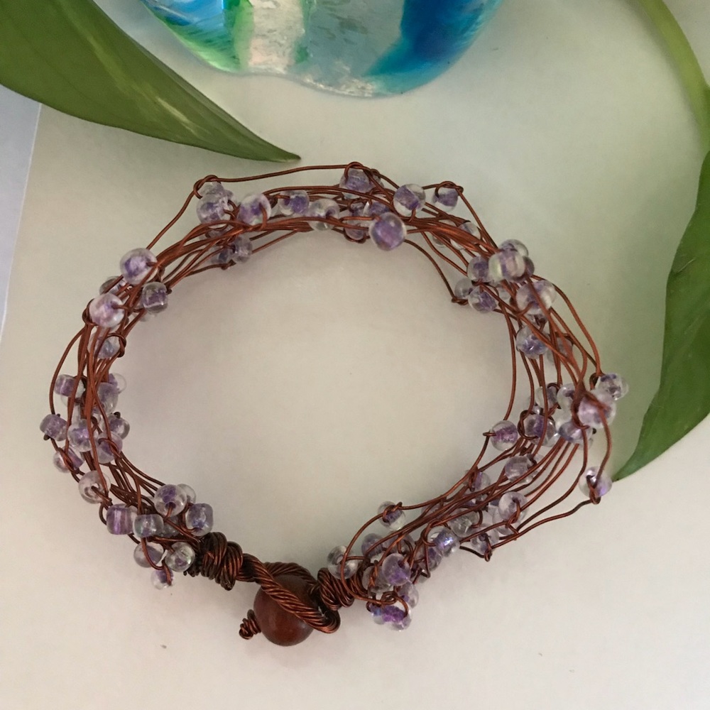 Funky wire bracelet - Picture 5 of 6